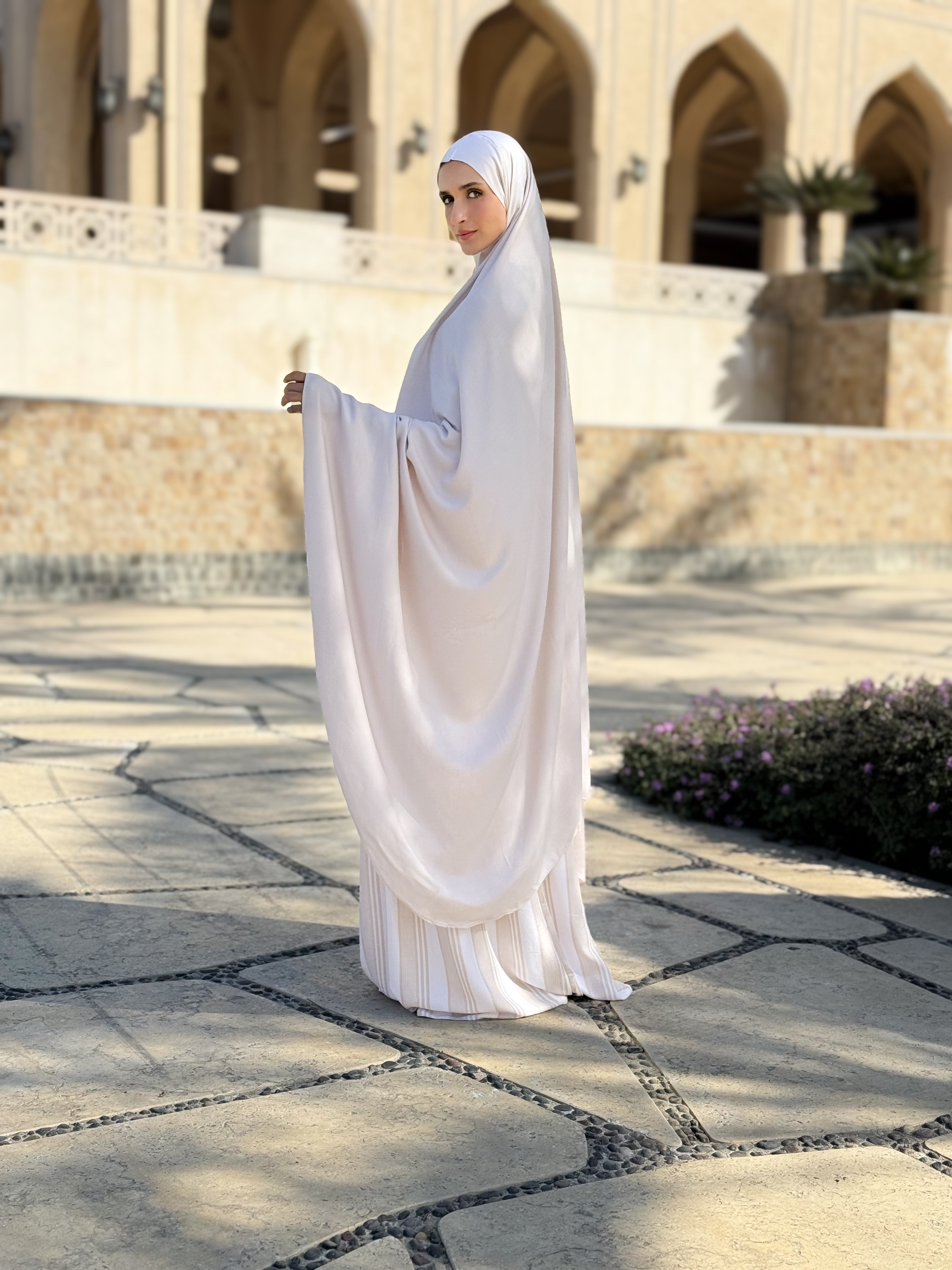 Beige Breeze Stripe