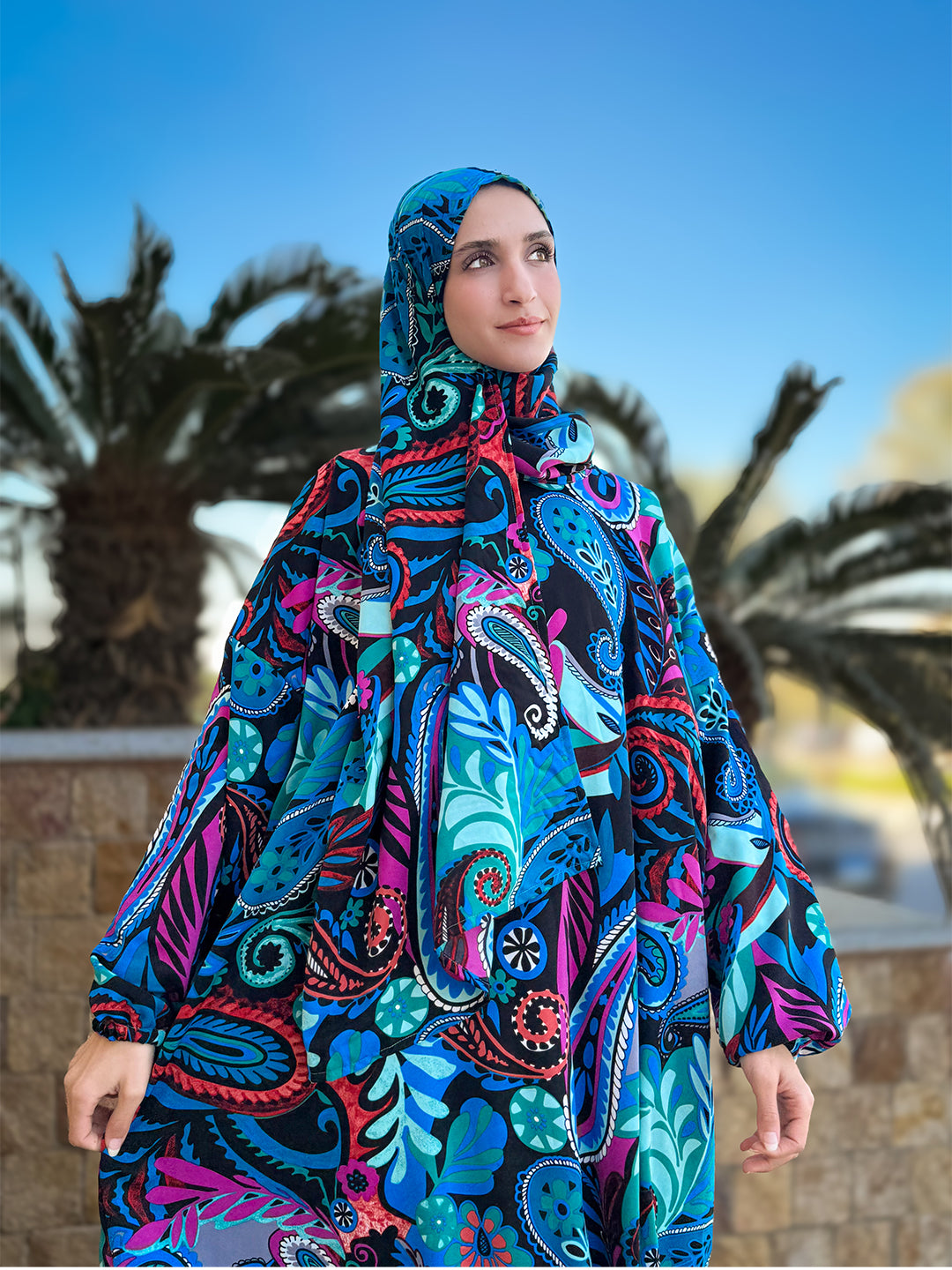 Ocean Bloom Paisley