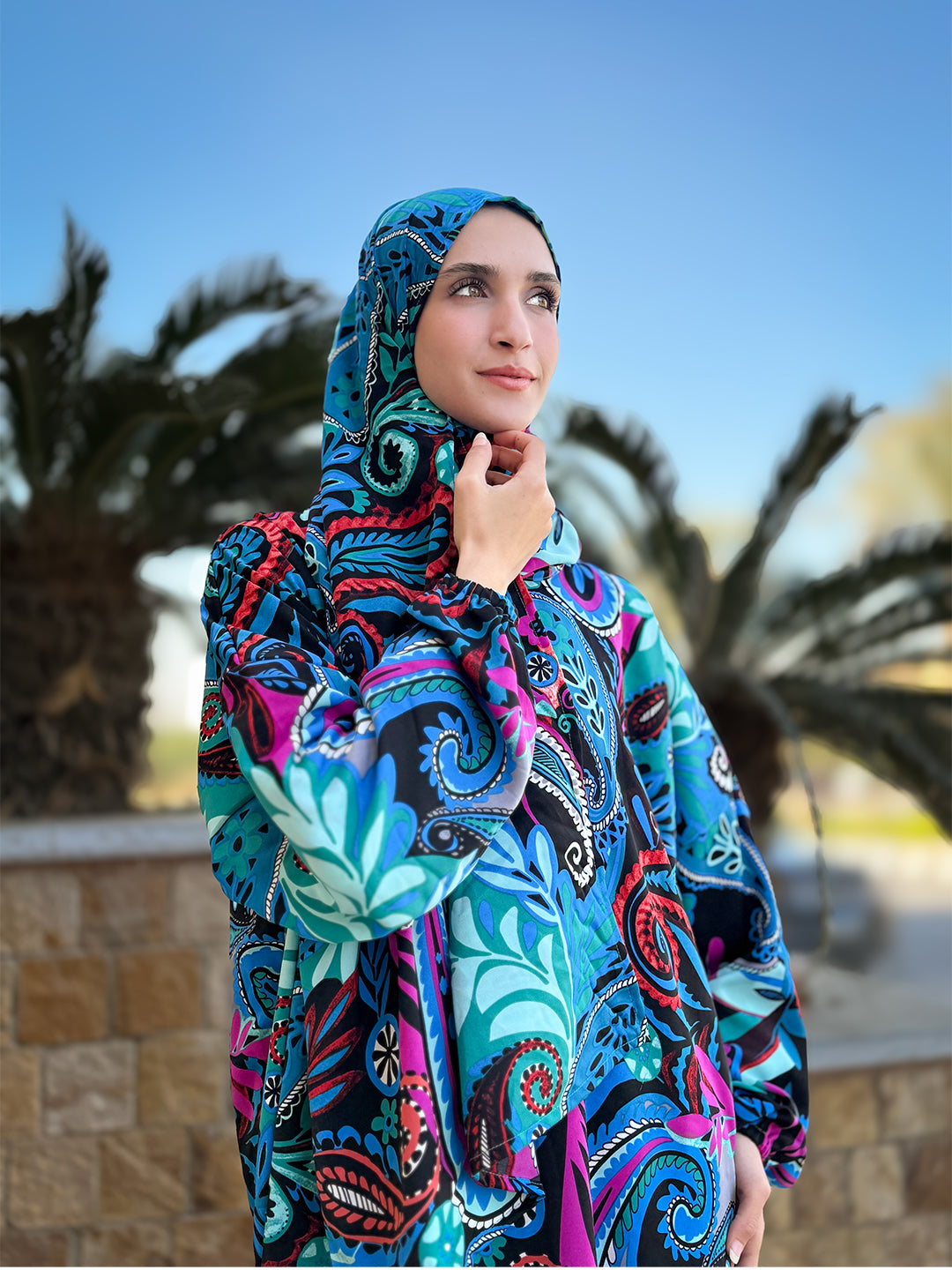 Ocean Bloom Paisley