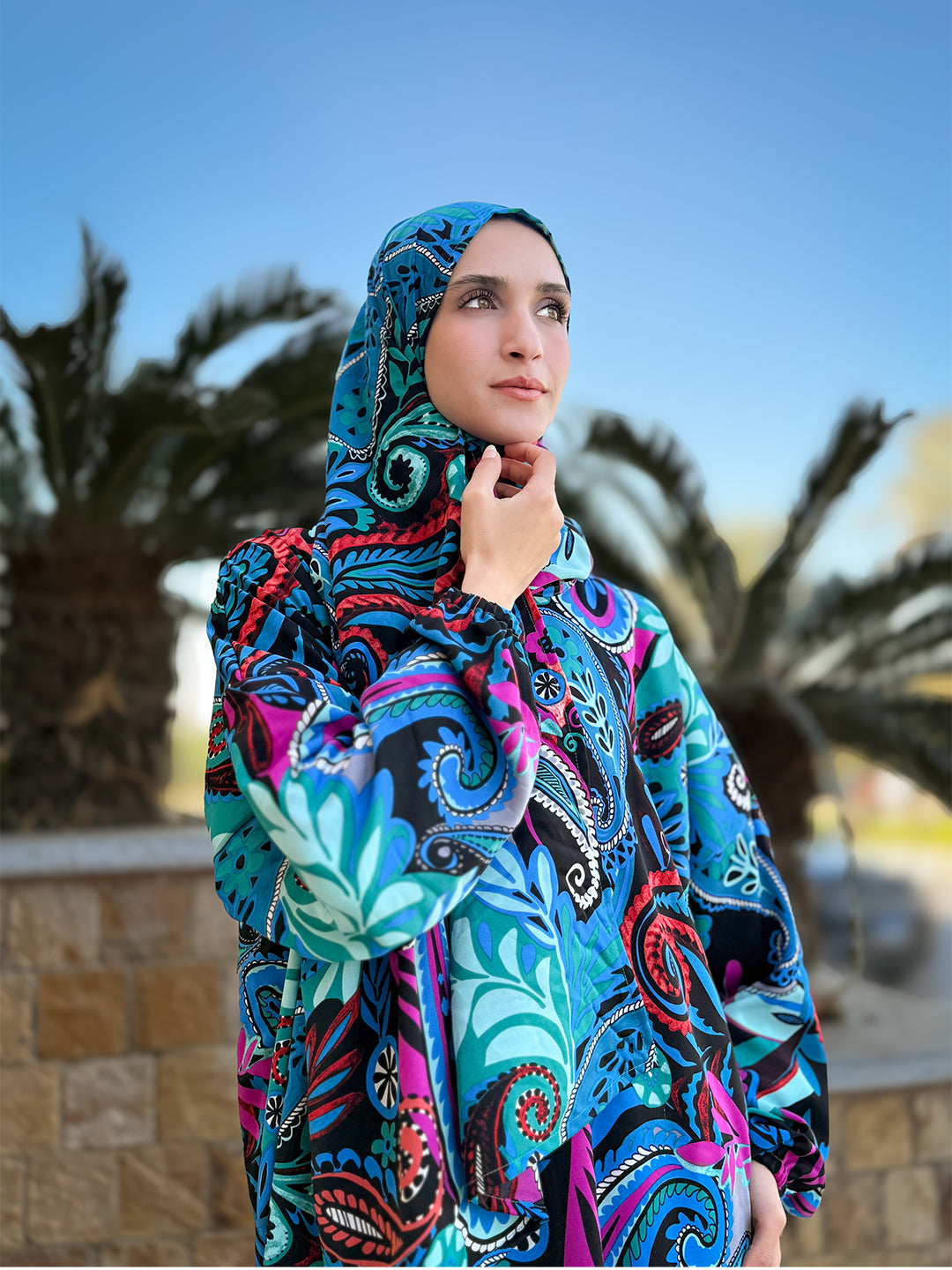 Ocean Bloom Paisley
