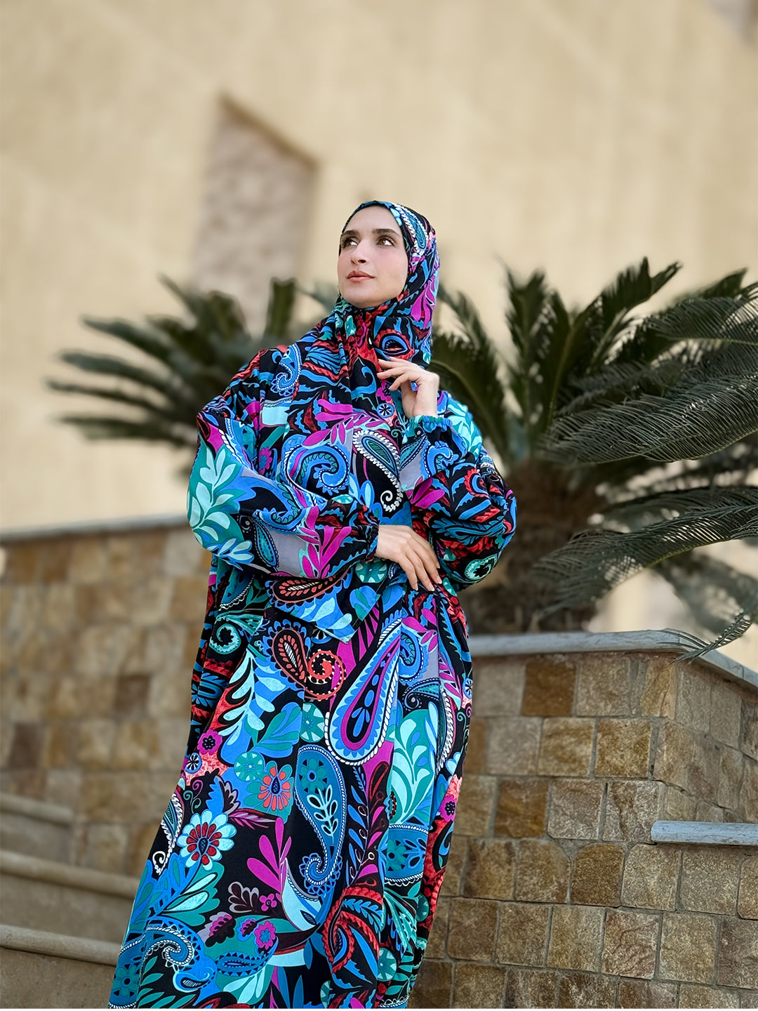Ocean Bloom Paisley