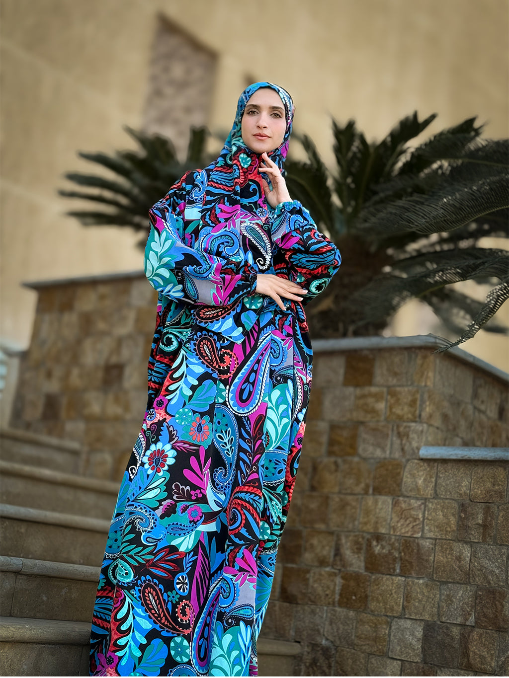 Ocean Bloom Paisley