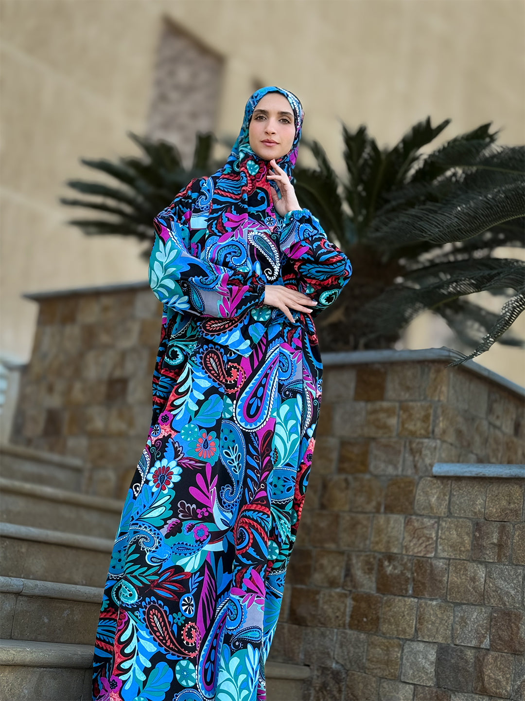 Ocean Bloom Paisley