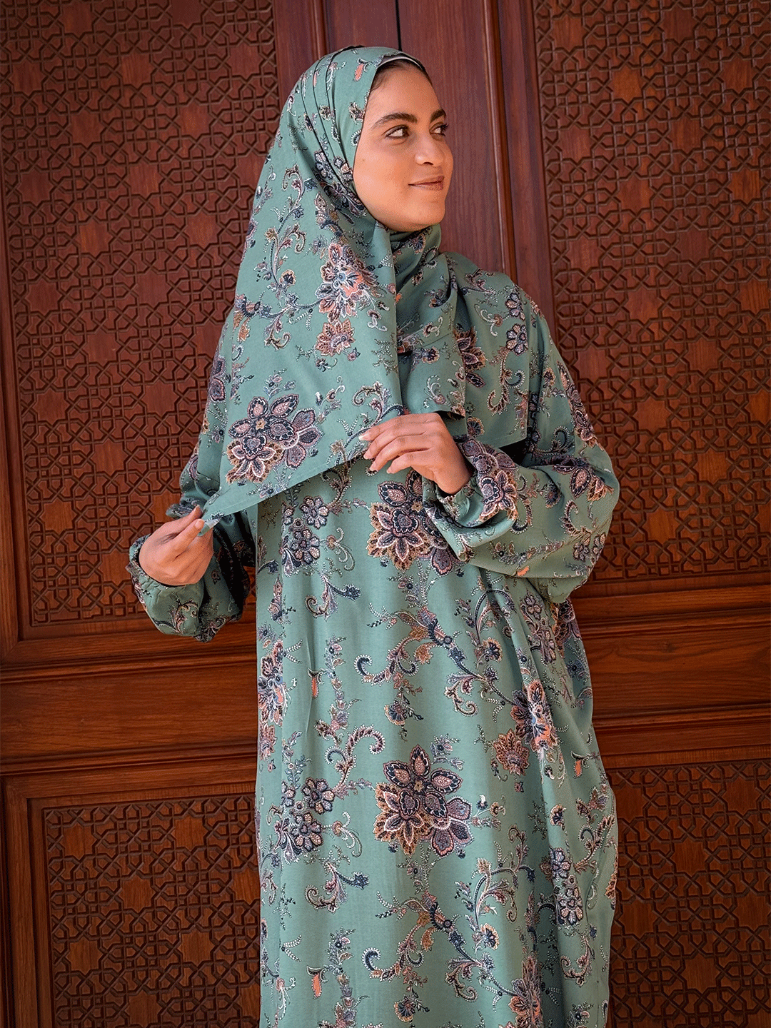 Teal Heritage Reverie